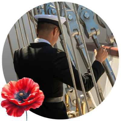 Serviceperson frame