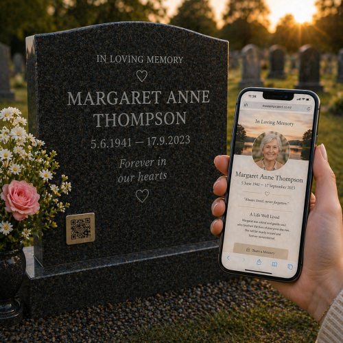 THE DASH PROJECT - PRODUCT IMAGE - MARGARET AND GRAVESTONE